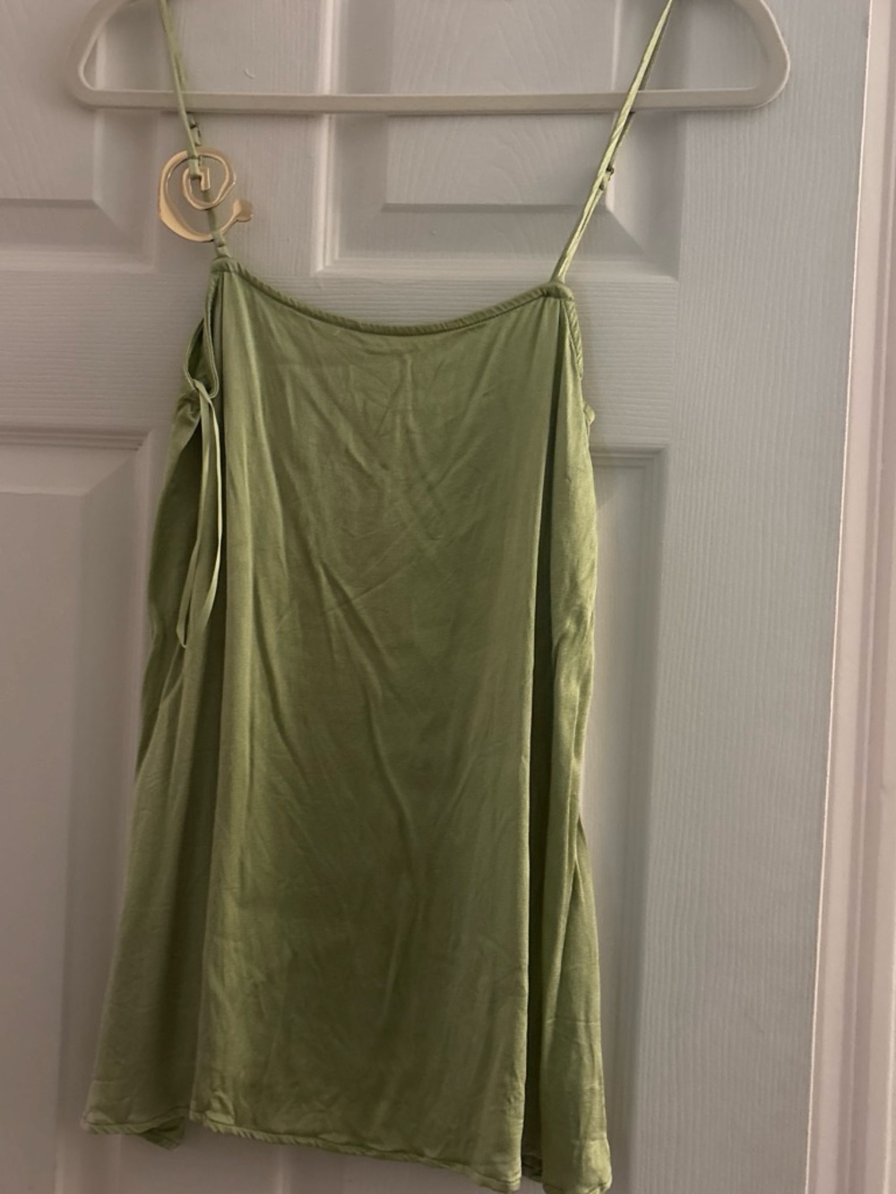 Princess Polly Light Green Slip Dress with Adjustable Straps